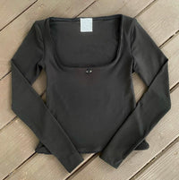 Floral Lace Solid Color Top