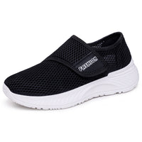 Casual Versatile Velcro Fastened Soft Soled Shoes