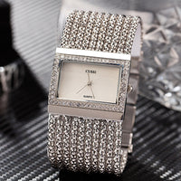 High Quality Square Large Dial Decorative Atmospheric Watch