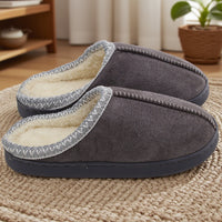 Thick-Sole Warm Cotton Slippers