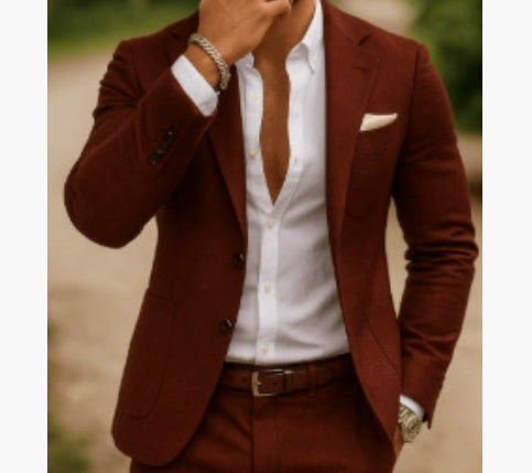 Buckle Large Pocket Suit Jackets