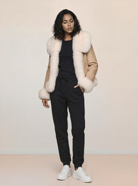 Cropped Insulated Winter Coat