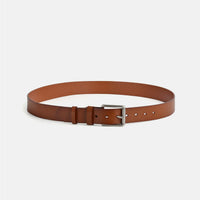 Retro Pin Buckle Suede Cowhide Belt
