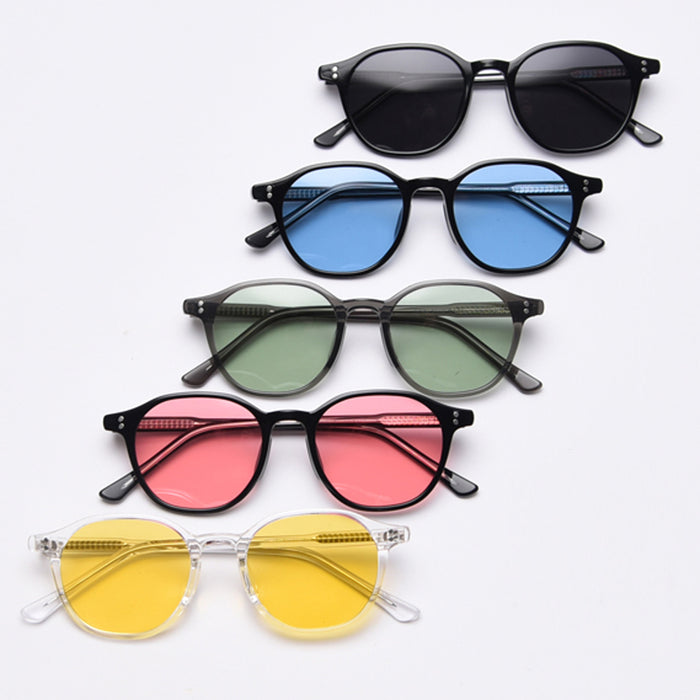 Women's Comfortable Small Round Frame Polarized Sunglasses