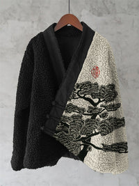 Kimono Cardigan Fleece Jacket