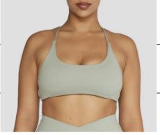 Second-Skin Stretch Yoga Bra Top