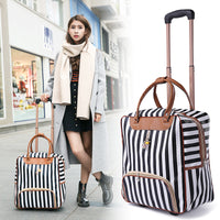PU Trolley Travel Case