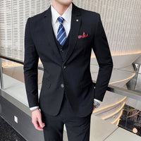 Single Row Buckle Suit