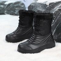 Plus-Size Fleece-Lined Snow Boots