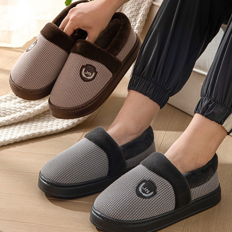 Fleece-Lined Indoor-Outdoor Slippers