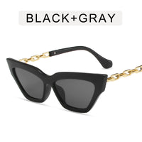 Chain Leg Cat Eye Sunglasses