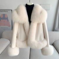 Cropped Insulated Winter Coat