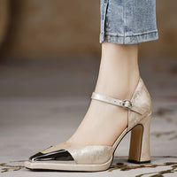 Chunky-heeled Elegant Ankle Boots