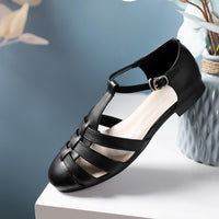 Summer New Fashion Ankle-strap Buckle Sandals
