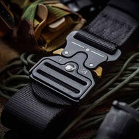 Stylish Adjustable Belt With Metal Buckle