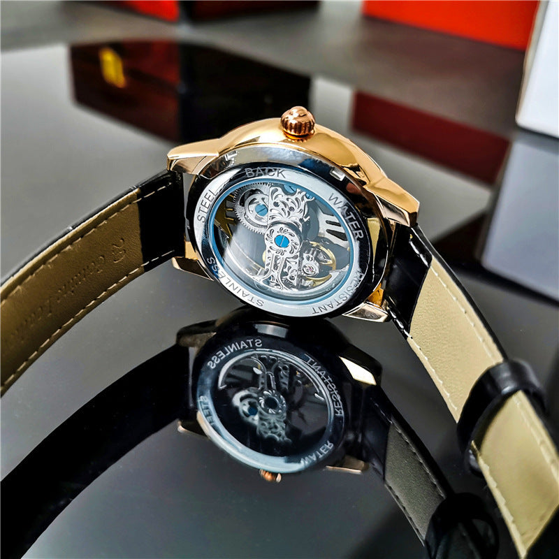 Automatic Mechanical Watch [Double-sided Hollow Waterproof]
