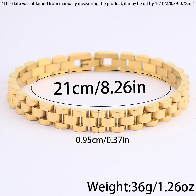 Stainless Steel Bracelet Light Luxury High Sense