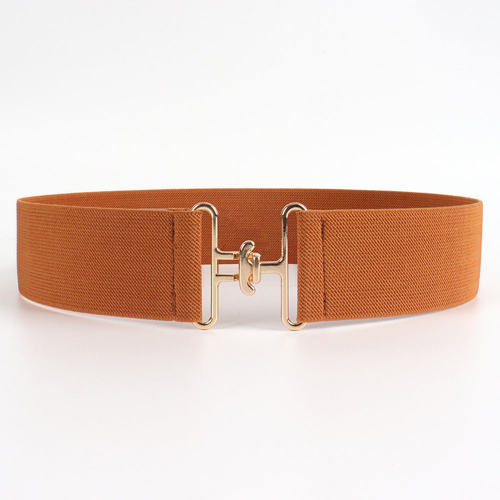 Elastic Belt Matching Suit
