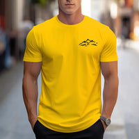 Printed Crew Neck Short Sleeve