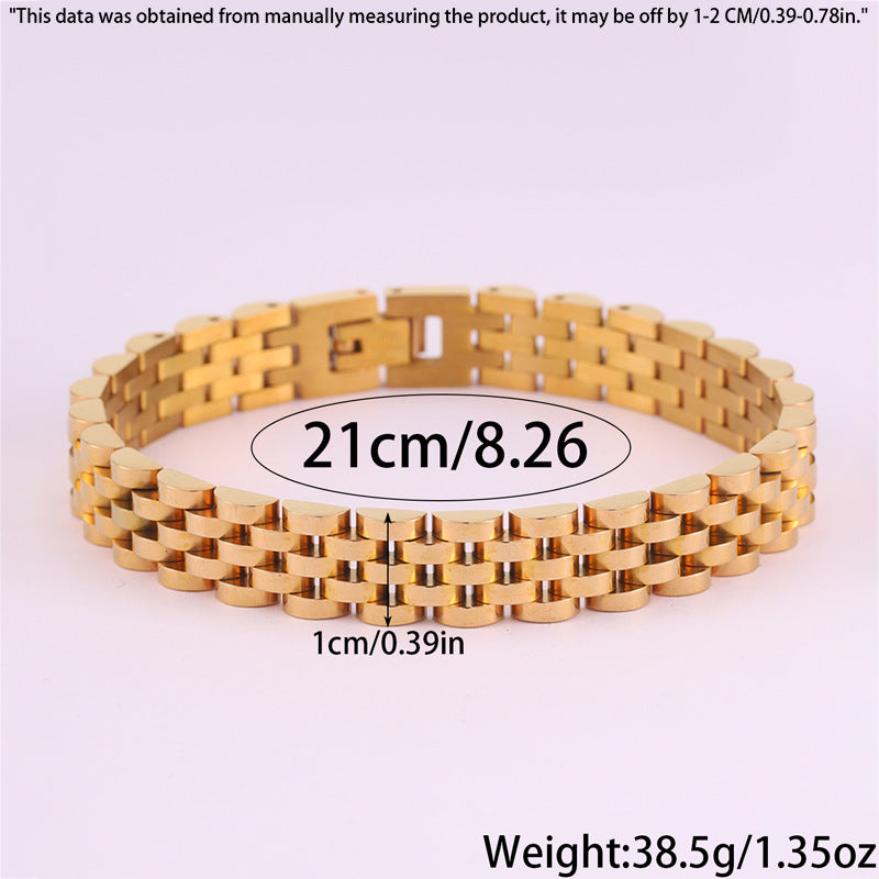 Stainless Steel Bracelet Light Luxury High Sense