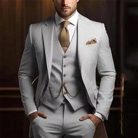 High-grade Gentleman Temperament Slim Suit