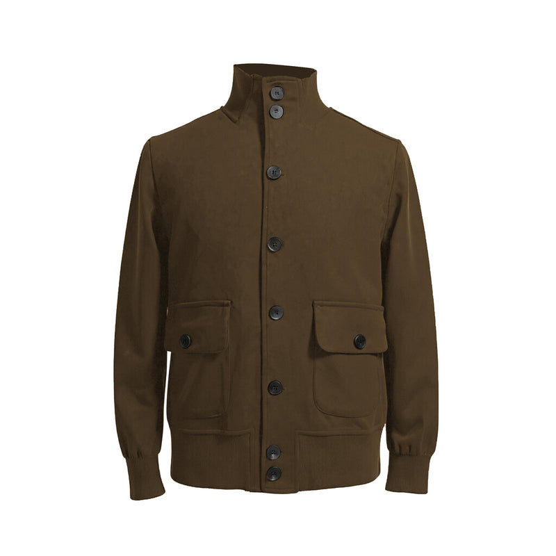 Retro Spring And Autumn Deerskin Velvet Jacket