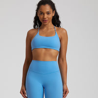 Quick-Dry Stretch Workout Bra Top