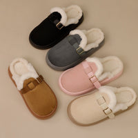 Thick-Soled Warm Anti-Slip Cotton Slippers