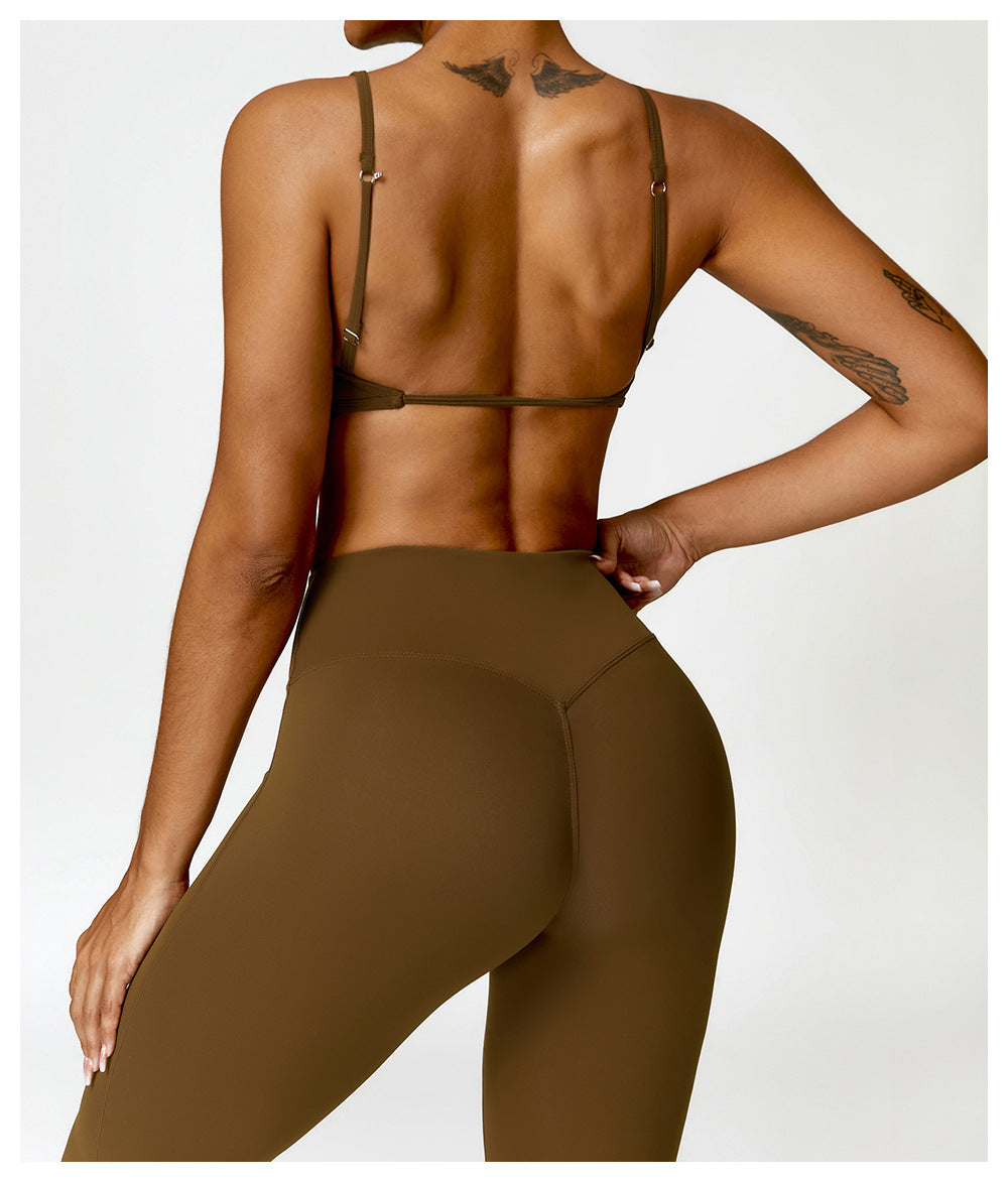 Brushed Performance Yoga Bra Top