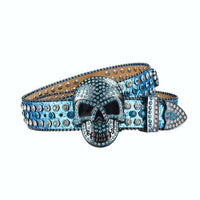 Subculture Skull Hip Hop Decoration Belt