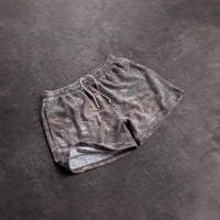 Harajuku Tree Branch Camo-Print Shorts