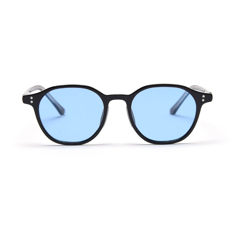 Women's Comfortable Small Round Frame Polarized Sunglasses