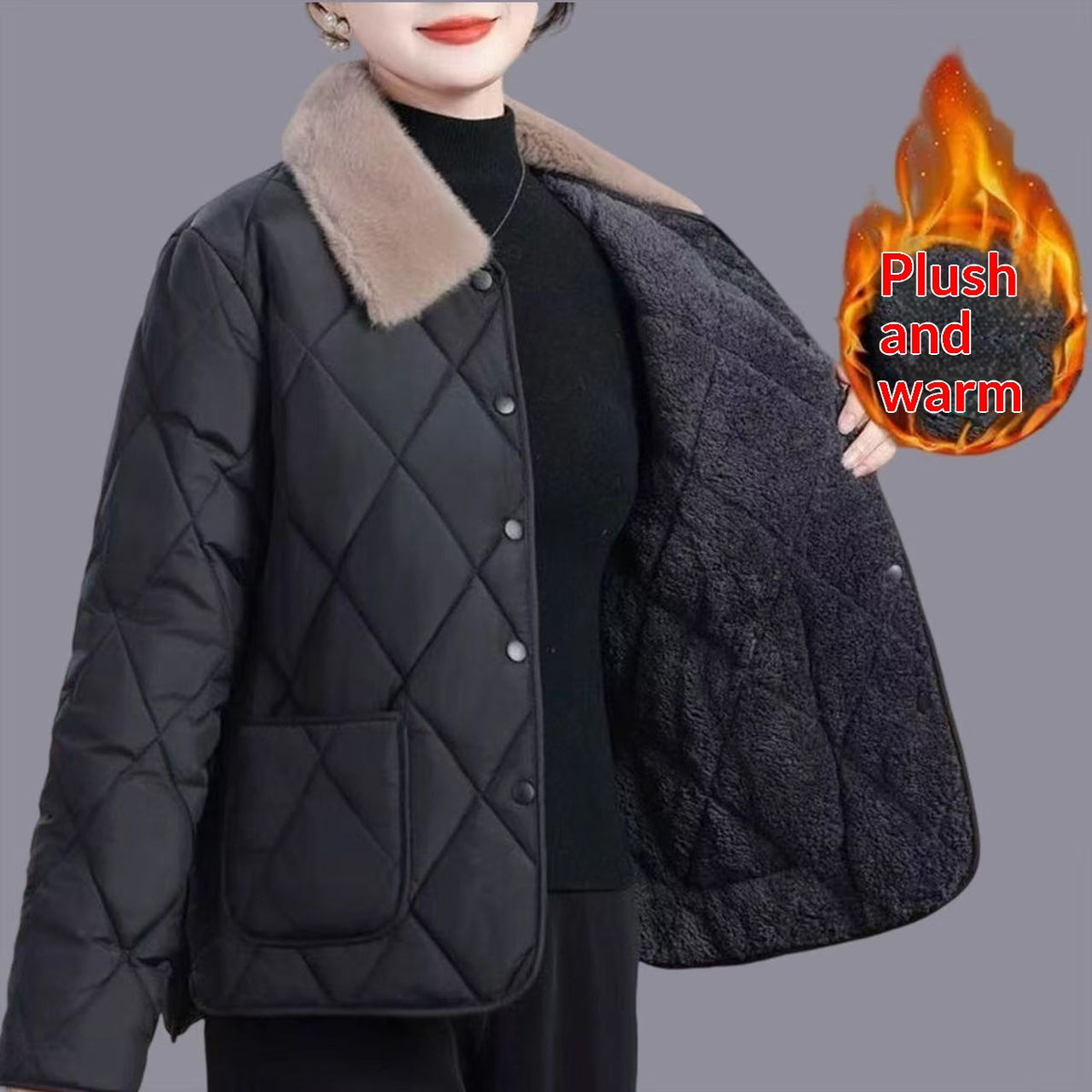 Mid-Length Casual Coat