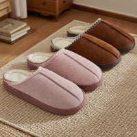 Thick-Sole Warm Cotton Slippers