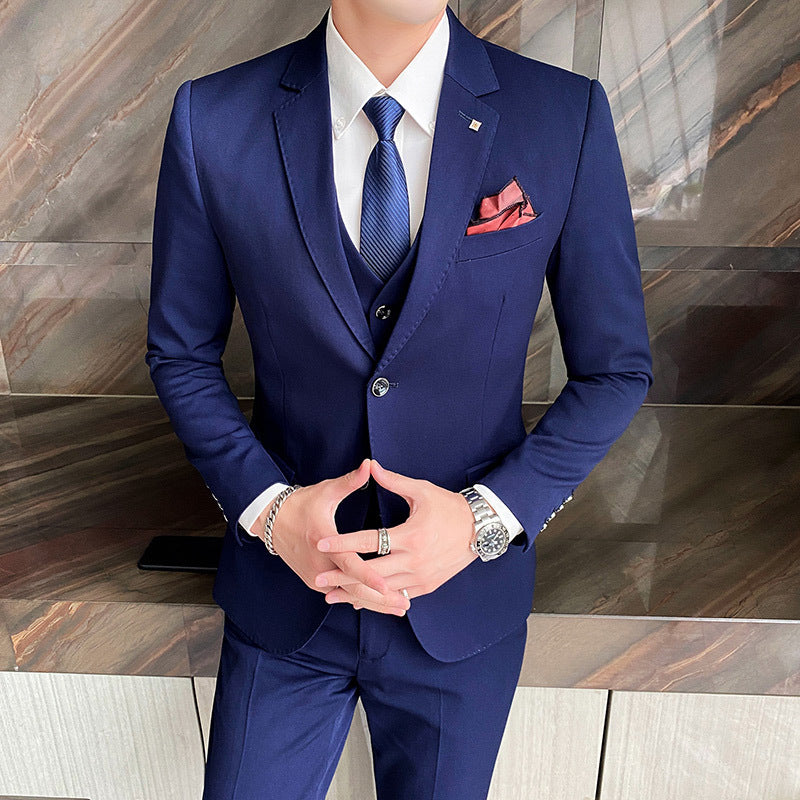 Single Row Buckle Suit