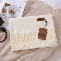 Solid Color Faux Cashmere Women's Scarf