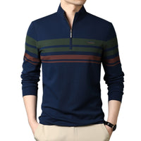 Cotton Stand Collar Long Sleeves