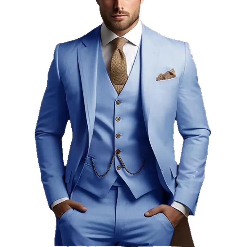 High-grade Gentleman Temperament Slim Suit