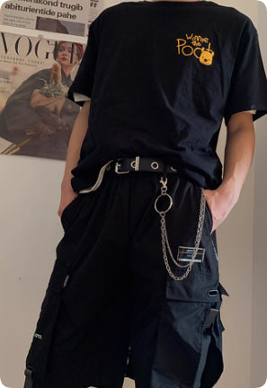 Metal Punk Style Chain Belt, Versatile