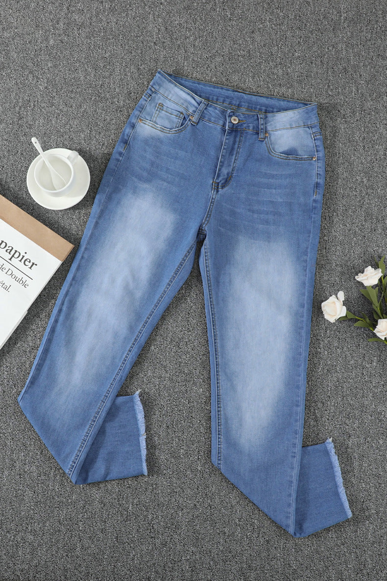 EU Washed Jeans For Women