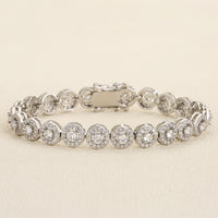 Light Luxury Full Inlaid AAA Zircon Bracelet