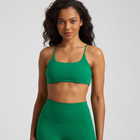 Quick-Dry Stretch Workout Bra Top