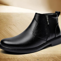 Cowhide Leather Martin Boots