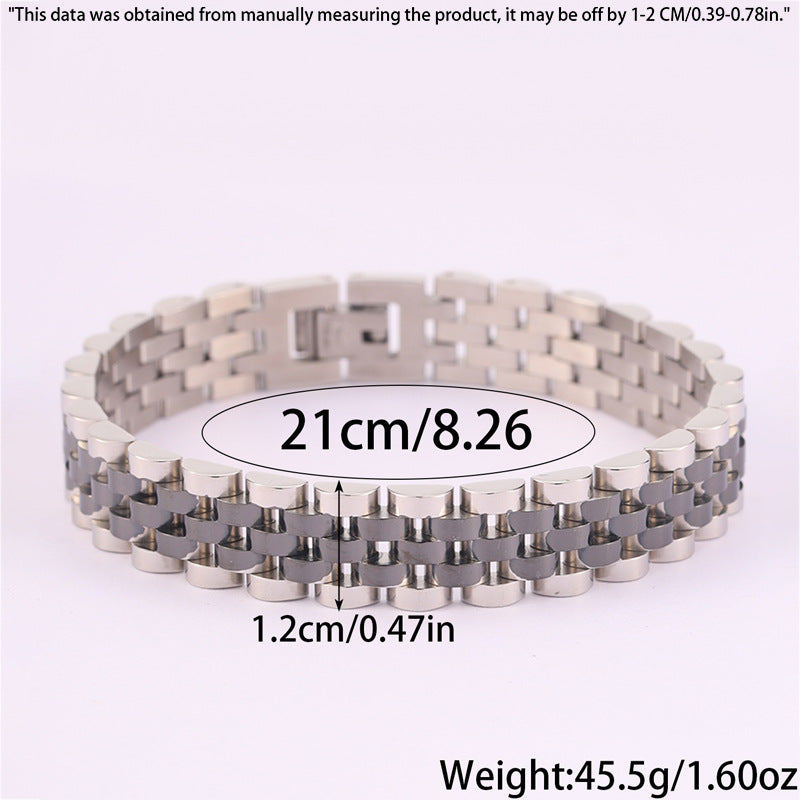 Stainless Steel Bracelet Light Luxury High Sense
