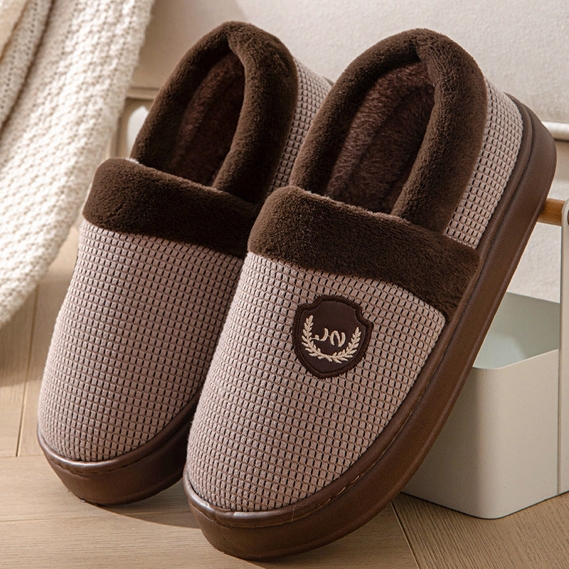Fleece-Lined Indoor-Outdoor Slippers