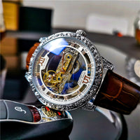 Automatic Mechanical Watch [Double-sided Hollow Waterproof]
