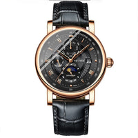 Thin Calendar Large Dial Mechanical Watch