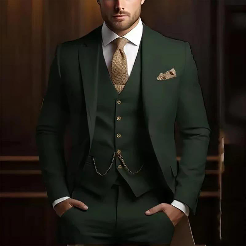 High-grade Gentleman Temperament Slim Suit