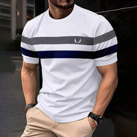 Breathable Crew Neck T Shirt