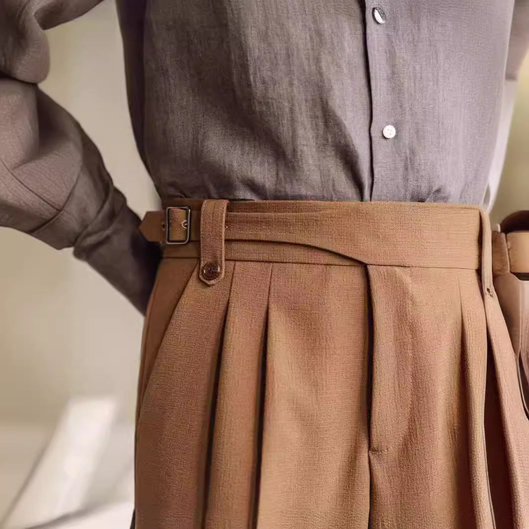 Italian Retro Suit Shorts